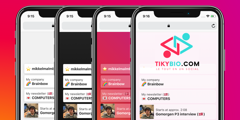Multi Liens en Bio pour Instagram - Tikybio : Plusieurs liens dans ta ...